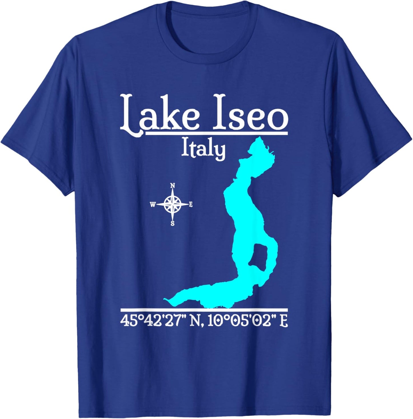 Lake Iseo - Italy T-Shirt - T-Shirt | Royal
