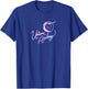 Unicorn Academy Nouveau Magic Graphic Front and Back Print T-Shirt - T-Shirt | Royal