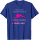 Cheeky Contortionist Funny for Teen Girls T-Shirt - T-Shirt | Royal