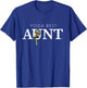 Star Wars Yoda Best Aunt Lightsaber Gift Family T-Shirt - T-Shirt | Royal