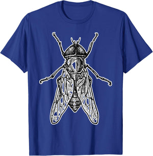 Horsefly Fly Entomoogist T-Shirt - T-Shirt | Royal