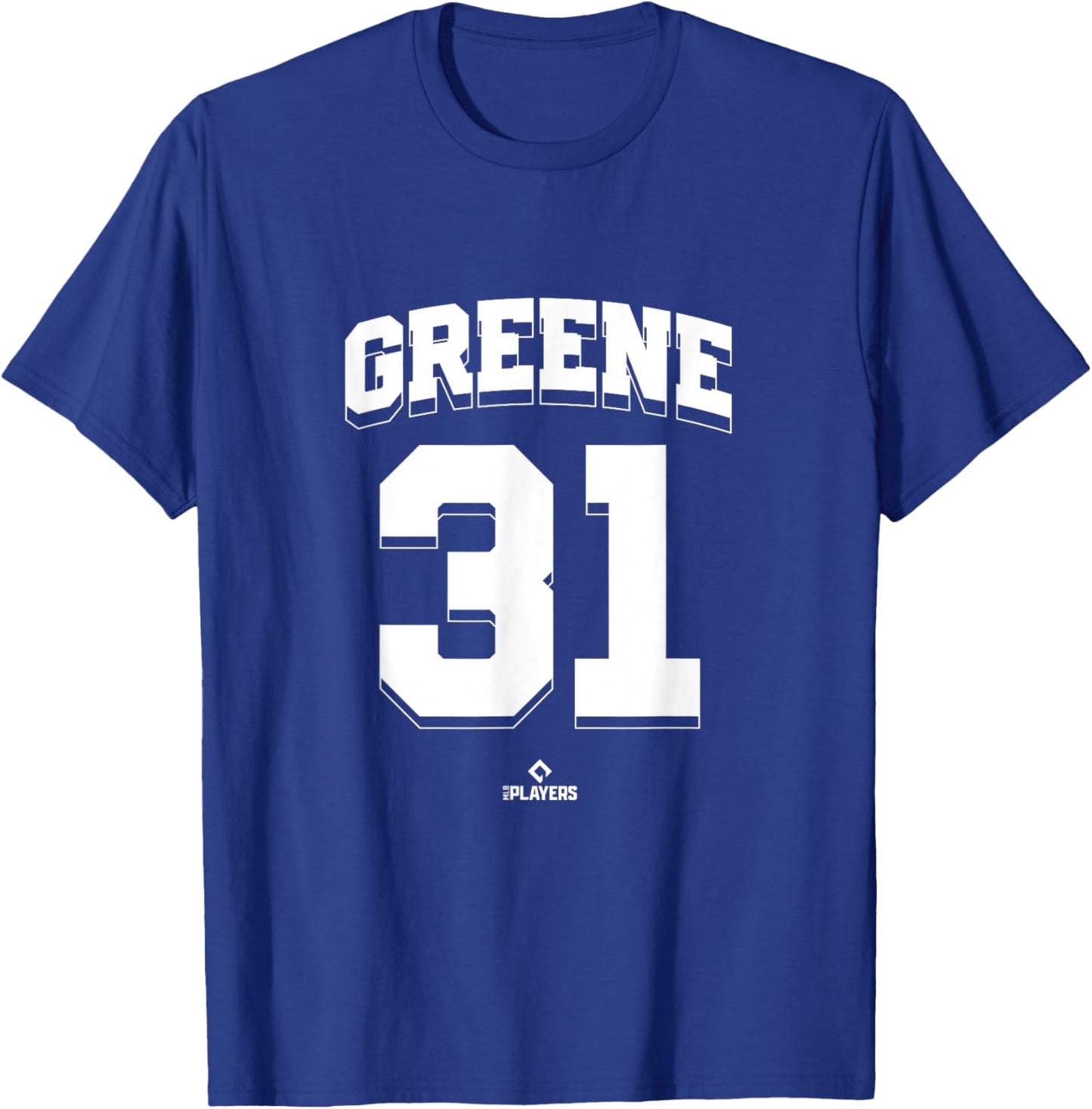 Riley Greene 31 Detroit MLBPA T-Shirt - T-Shirt | Royal