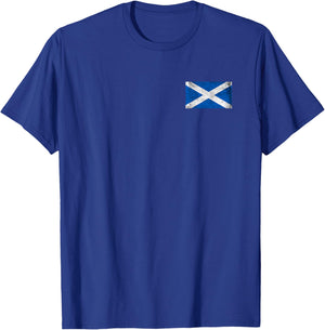 Schottland-Flagge, Grafik für Männer, Frauen, Kinder T-Shirt - T-Shirt | Royal