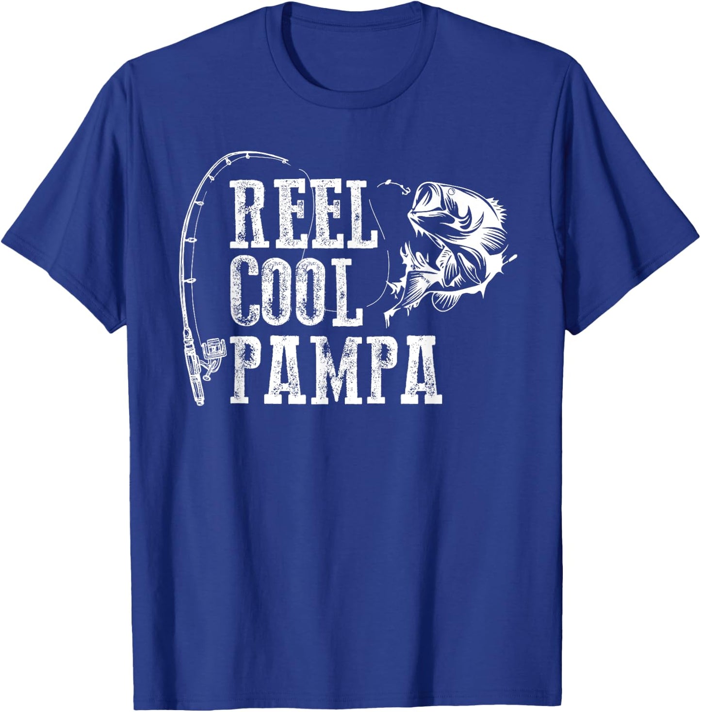 Pampa Fishing: Reel Cool Pampa T-Shirt - T-Shirt | Royal