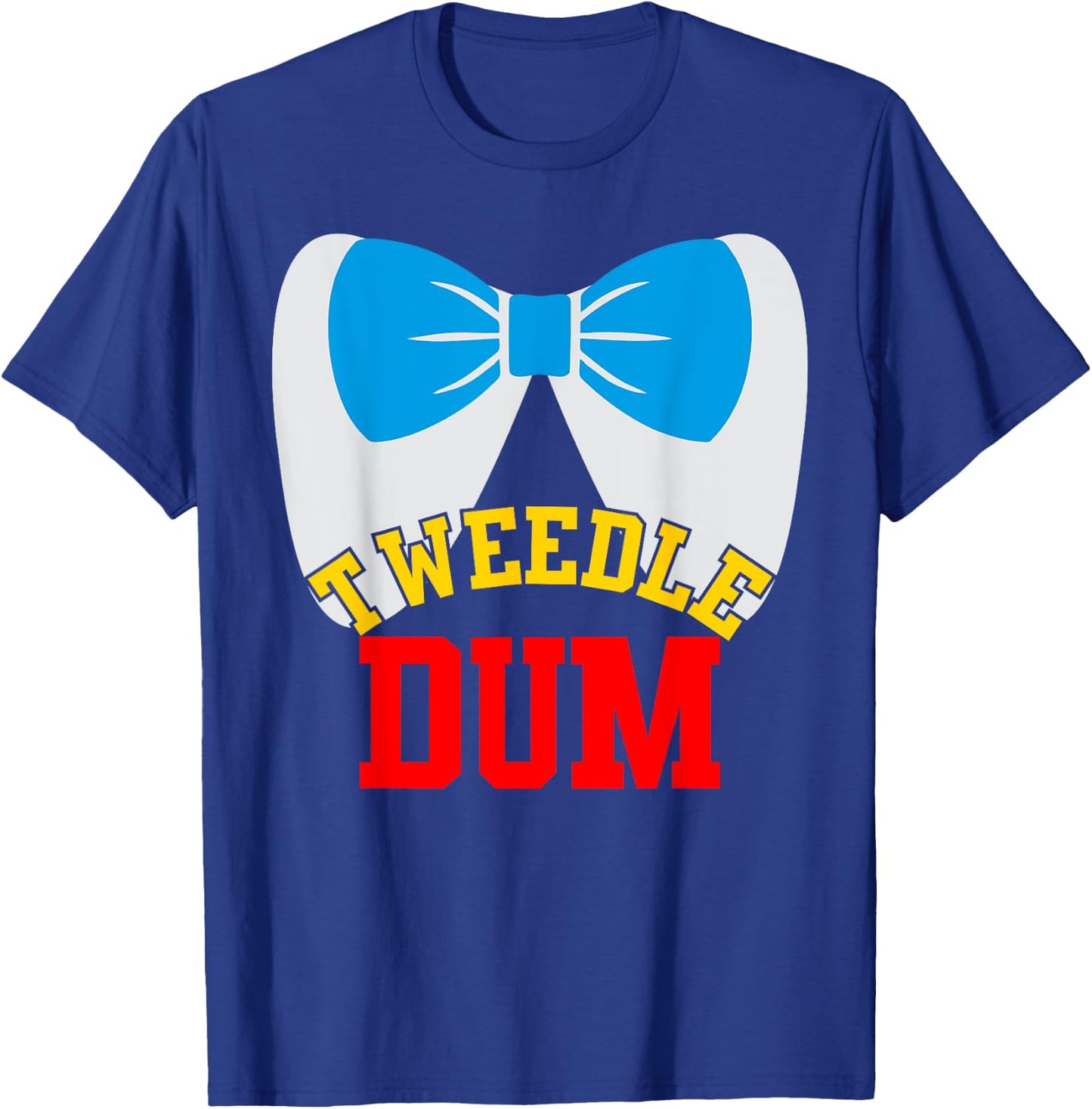 Tweedle Dee Dum funny matching halloween costume for couples T-Shirt - T-Shirt | Royal