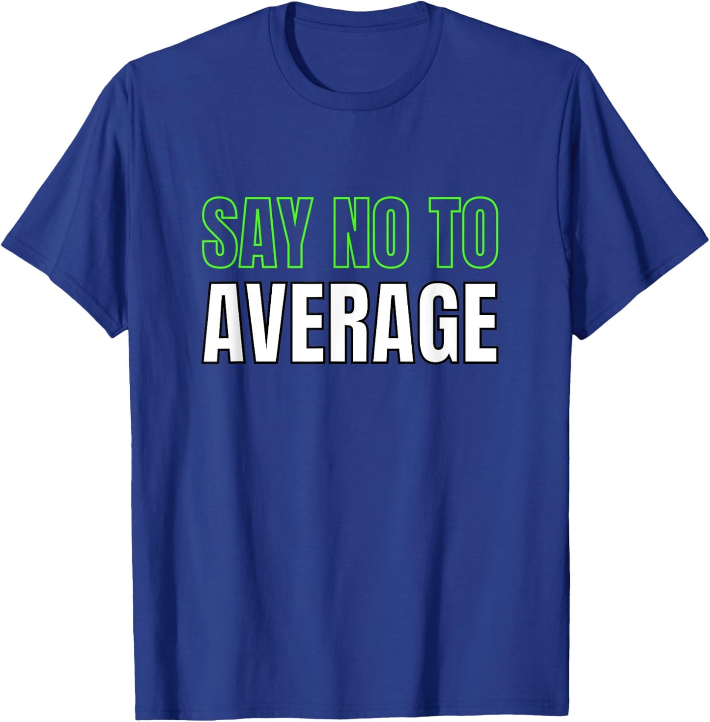 Athlete Motivational Workout Quote Fitness Clothing T-Shirt - T-Shirt | Royal