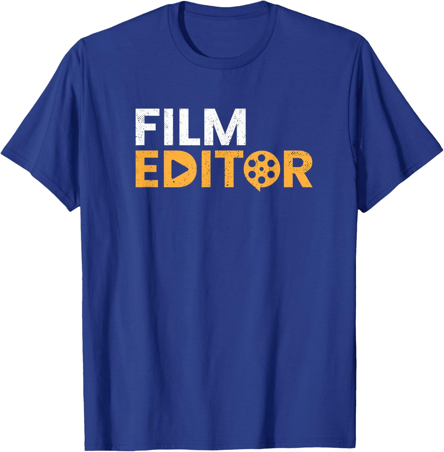 Filmeditor Video director Cameraman Filmmaker T-Shirt - T-Shirt | Royal
