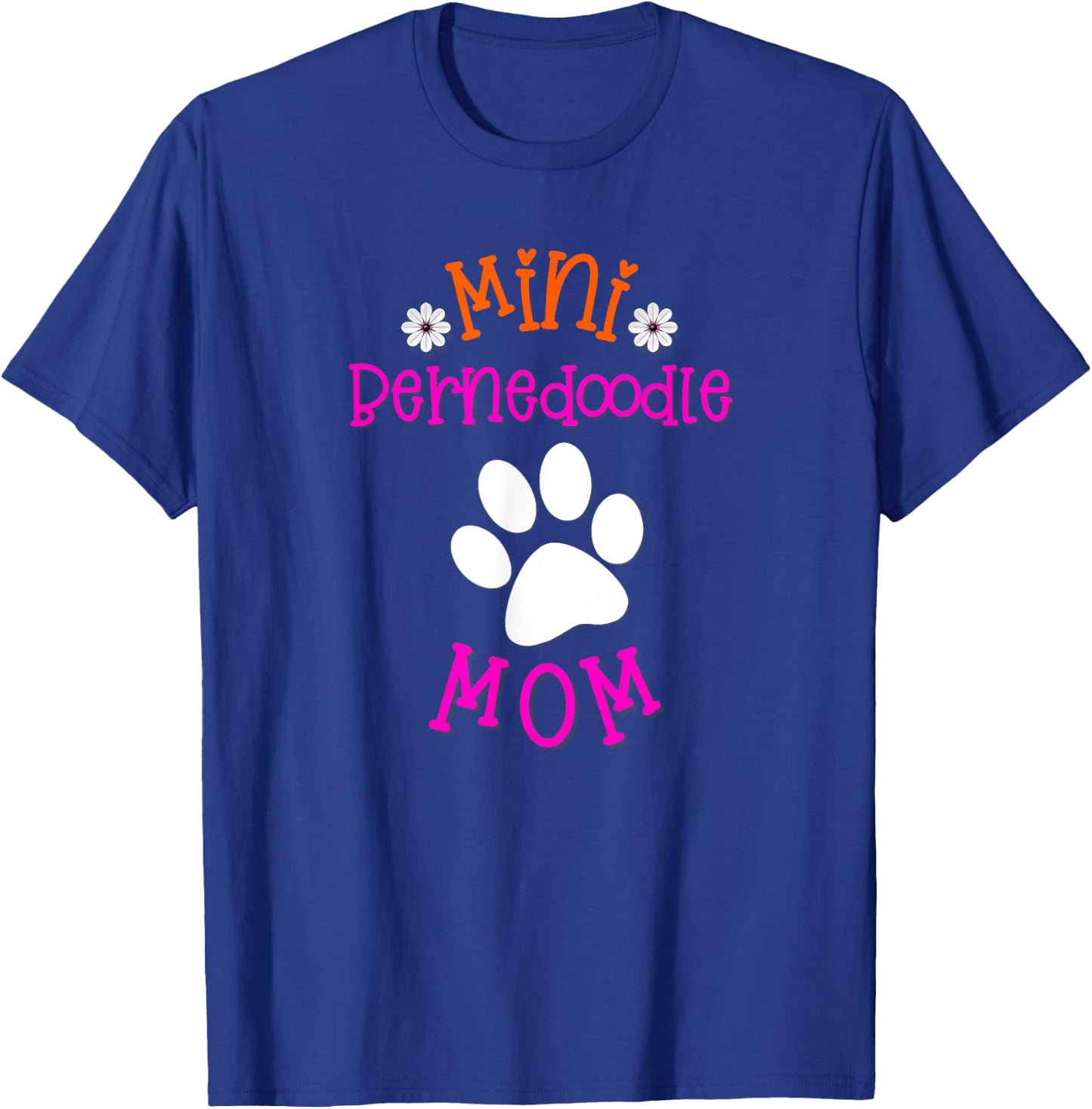 Mini Bernedoodle Mom T-Shirt - T-Shirt | Royal