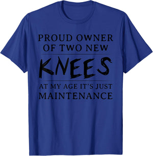 Funny Knee Replacement Surgery Hospital Get Well Gifts T-Shirt - T-Shirt | Royal