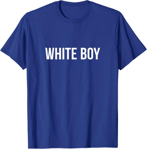White Boy T-Shirt - T-Shirt | Royal
