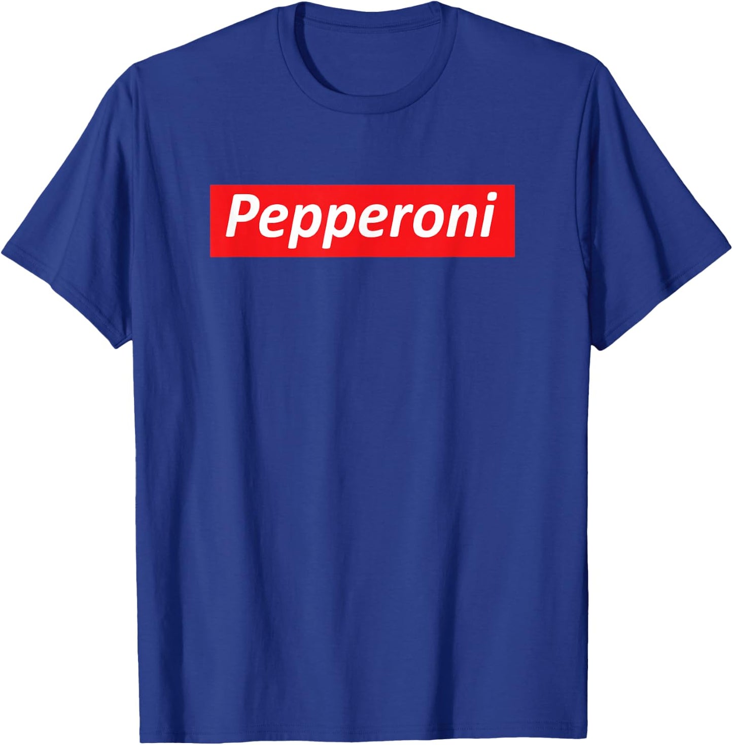 Funny Pizza - Pepperoni & Not Supreme for Teens, Tweens T-Shirt - T-Shirt | Royal