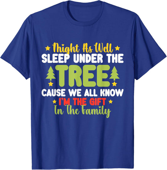 Funny Christmas Kids Men Women Pajamas Boys Christmas Xmas T-Shirt - T-Shirt | Royal
