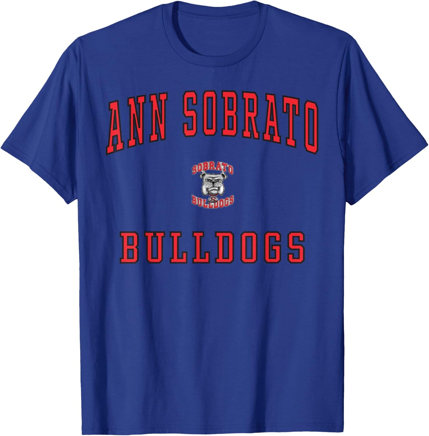 Ann Sobrato High School Bulldogs C1 T-Shirt - T-Shirt | Royal