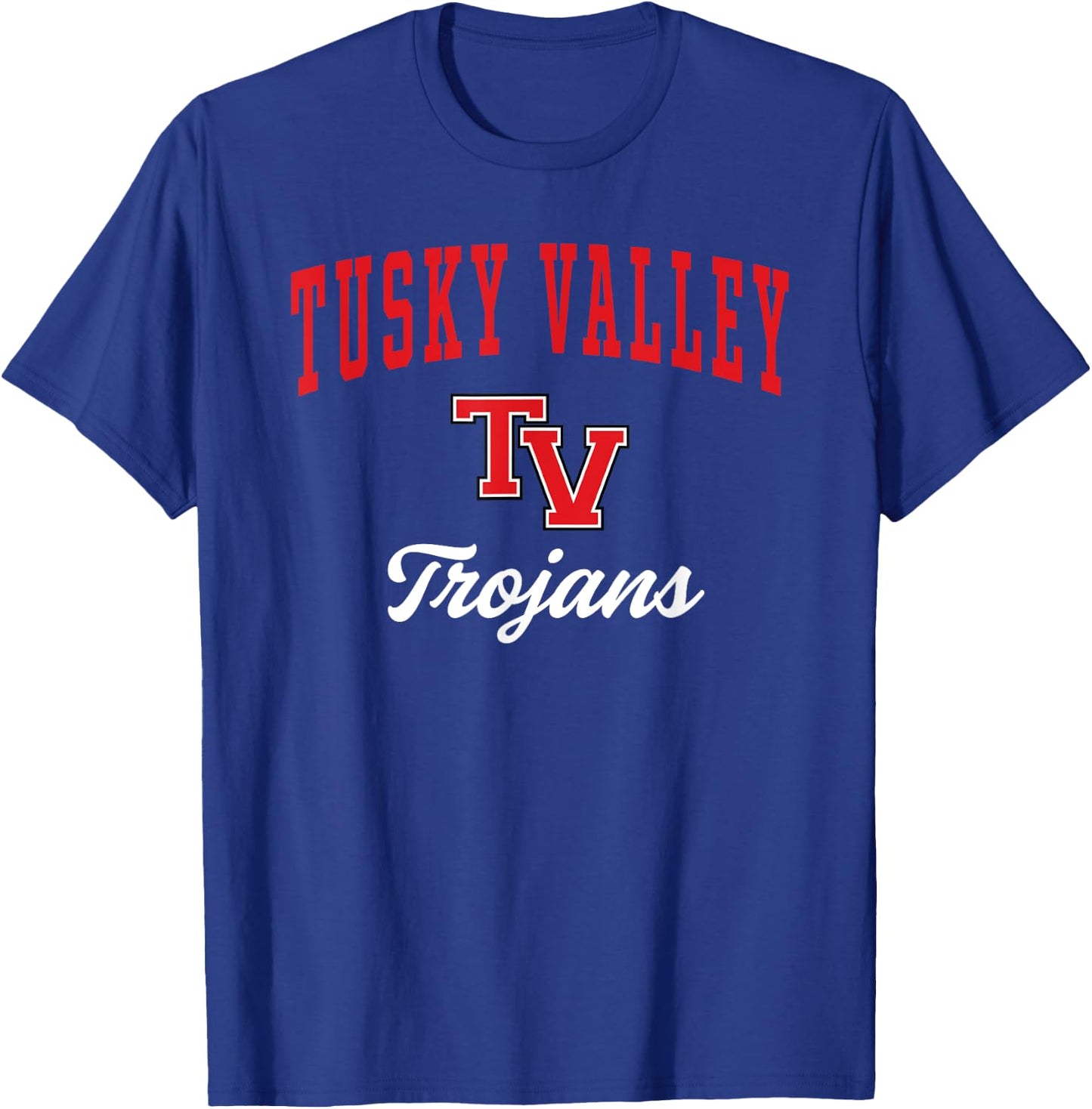 Tuscarawas Valley High School Trojans T-Shirt - T-Shirt | Royal