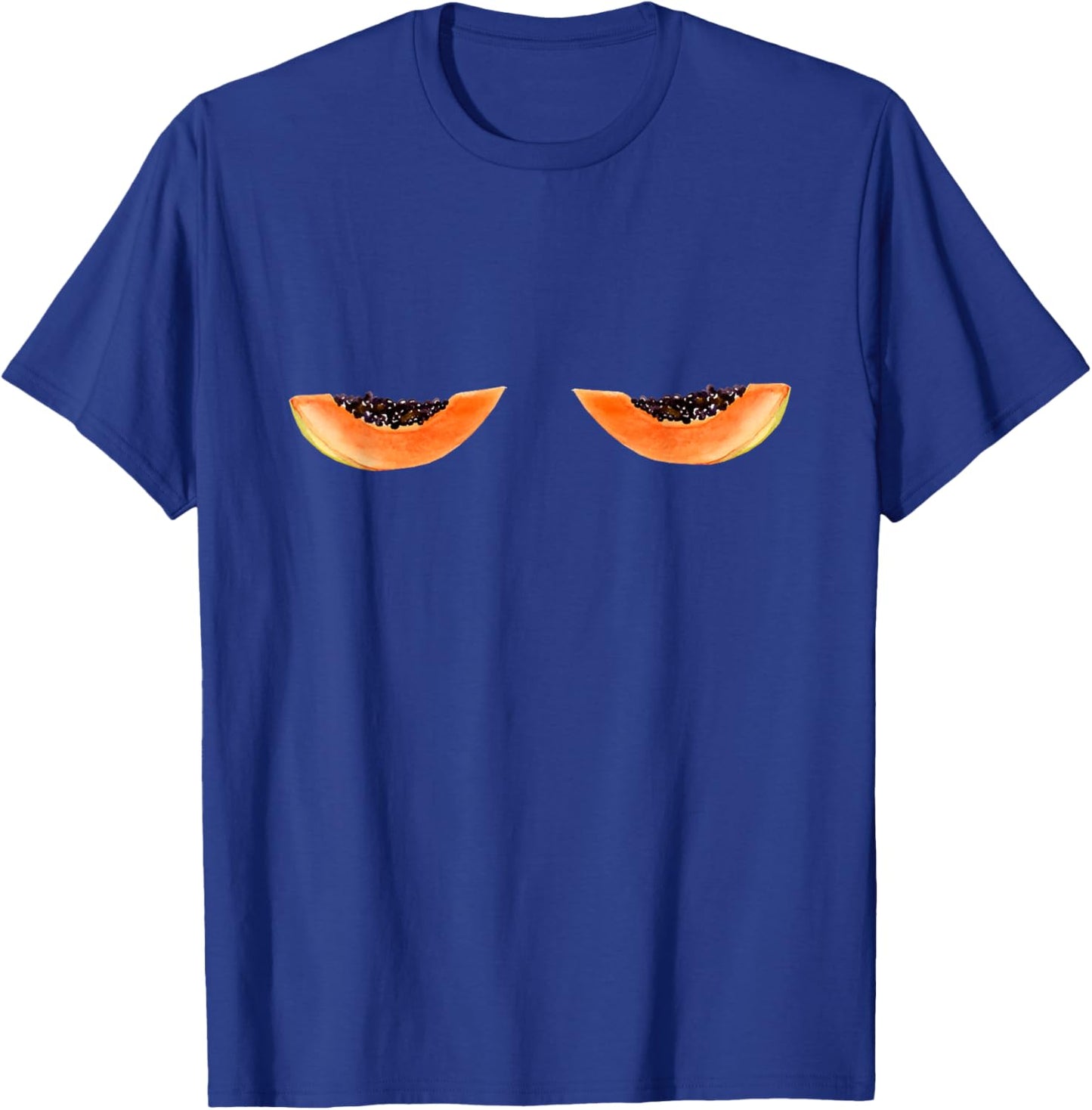 Funny papaya fruit graphic Y2K girl summer aesthetic T-Shirt - T-Shirt | Royal