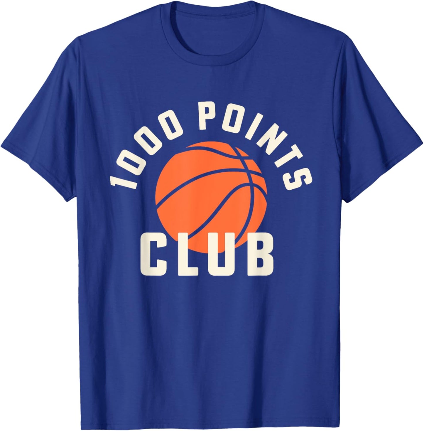 1000 Points Scorer High School Basketball Player T-Shirt - T-Shirt | Royal
