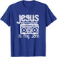 Christian Music Outfit Women Kids Jesus is my Jam T-Shirt - T-Shirt | Royal