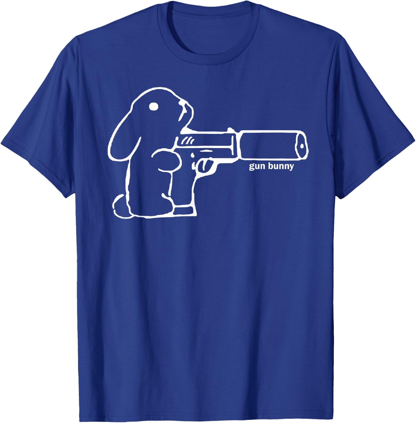 Gun Bunny T-Shirt - T-Shirt | Royal