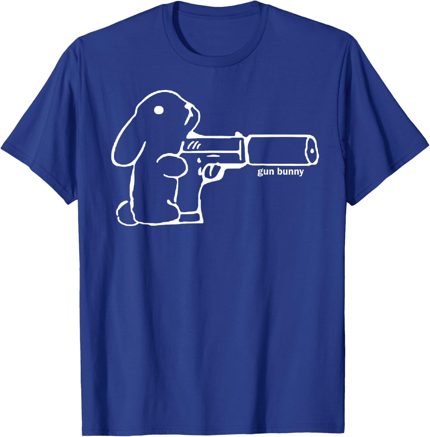 Gun Bunny T-Shirt - T-Shirt | Royal