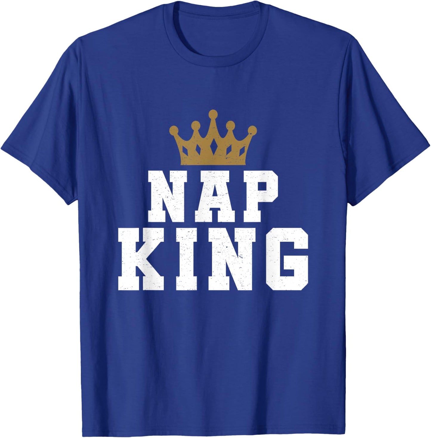 Nap King Powernap Crown Pajama Sleep T-Shirt - T-Shirt | Royal