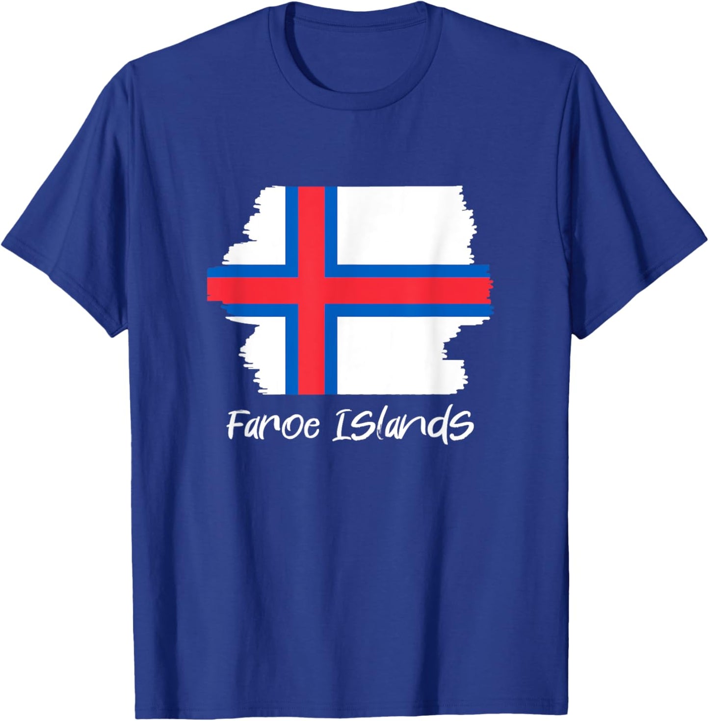Färöische Flagge Färöer-Inseln Färöer T-Shirt - T-Shirt | Royal