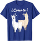 Funny Spanish gift, Como Te Llama, Llama design T-Shirt - T-Shirt | Royal