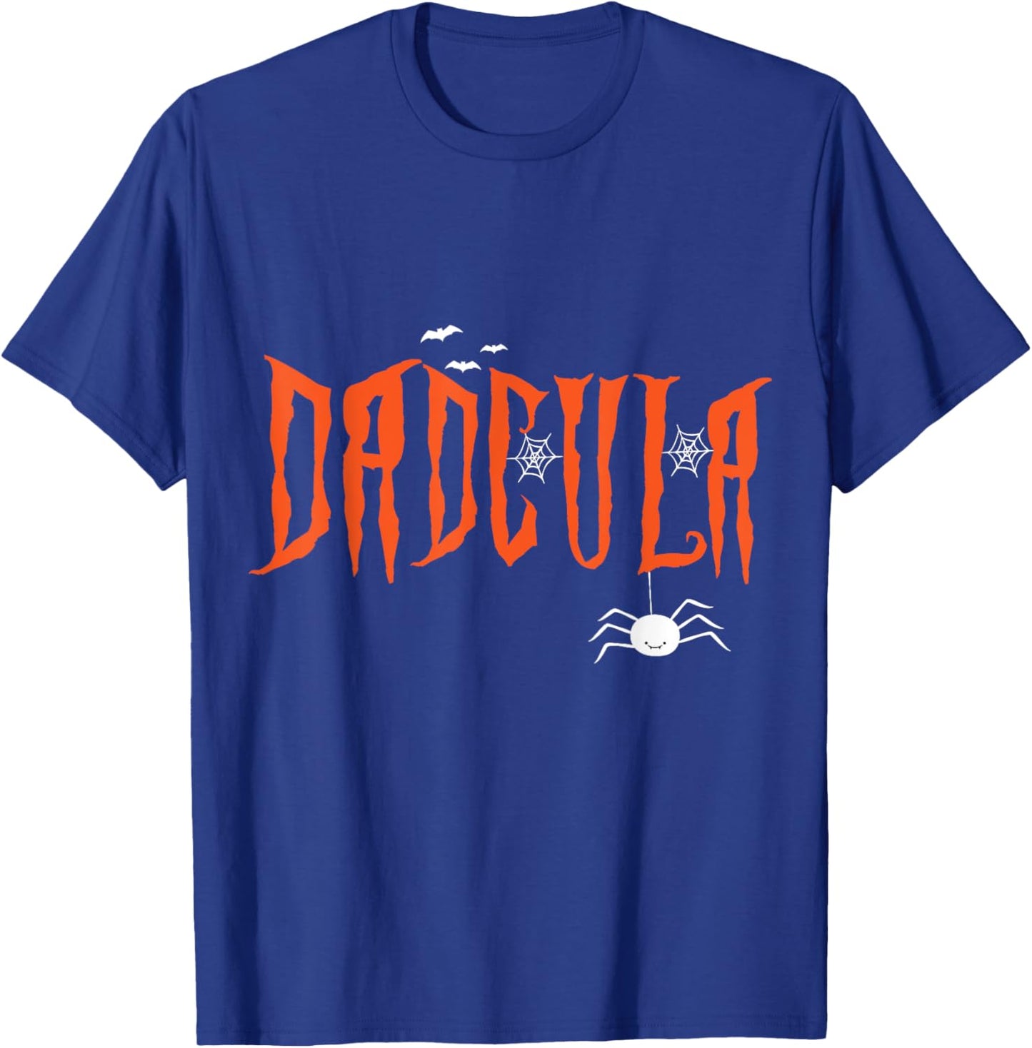Dad Daddy Dracula Monster Costume Easy Halloween Gifts T-Shirt - T-Shirt | Royal
