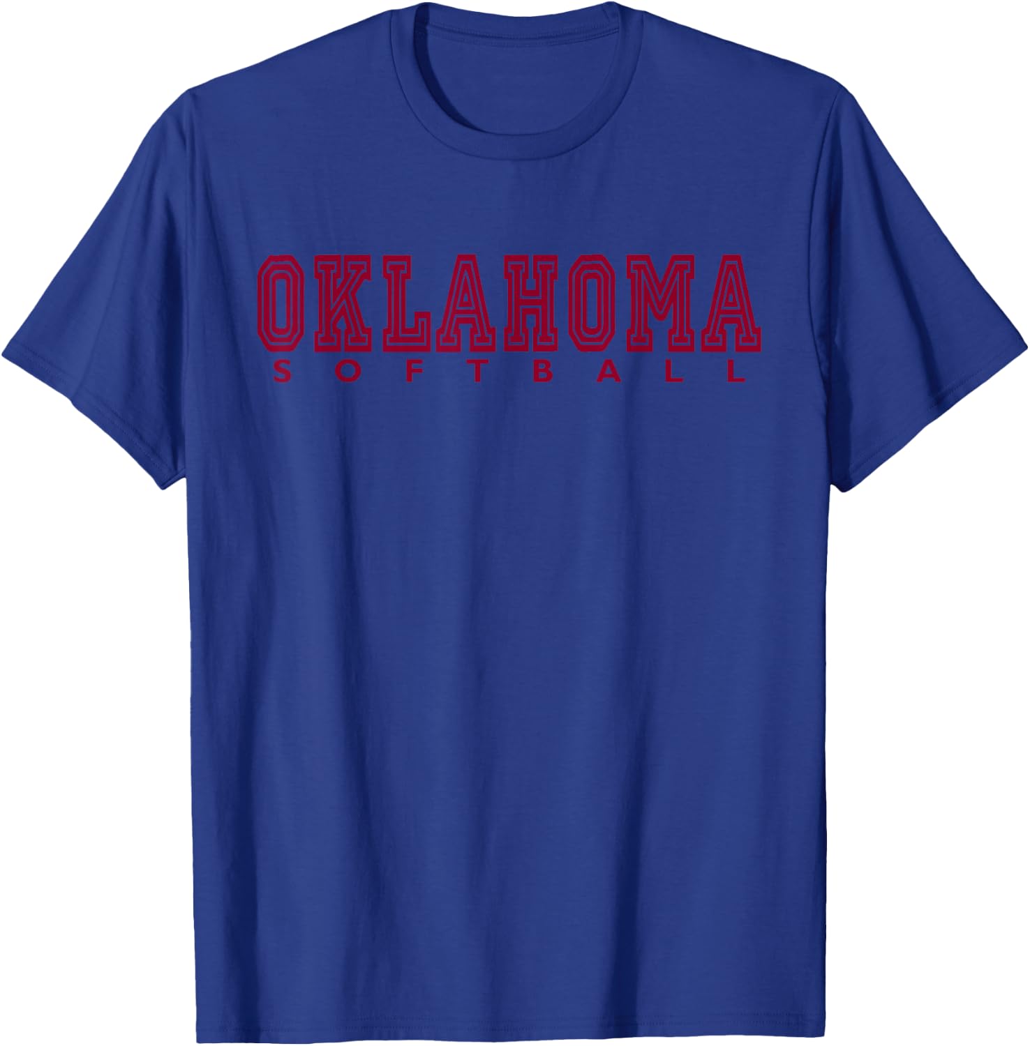 Oklahoma Softball T-Shirt - T-Shirt | Royal