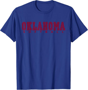 Oklahoma Softball T-Shirt - T-Shirt | Royal