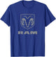 RAM Trucks Grey Logo T-Shirt - T-Shirt | Royal