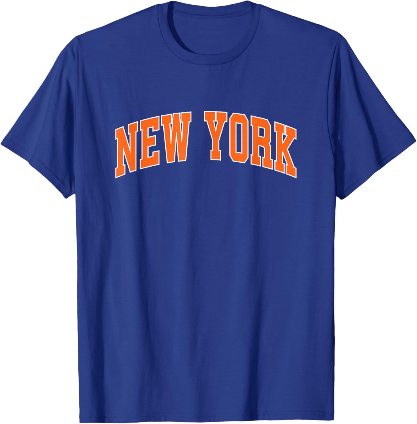 New York - Throwback Design Print - Classic T-Shirt - T-Shirt | Royal