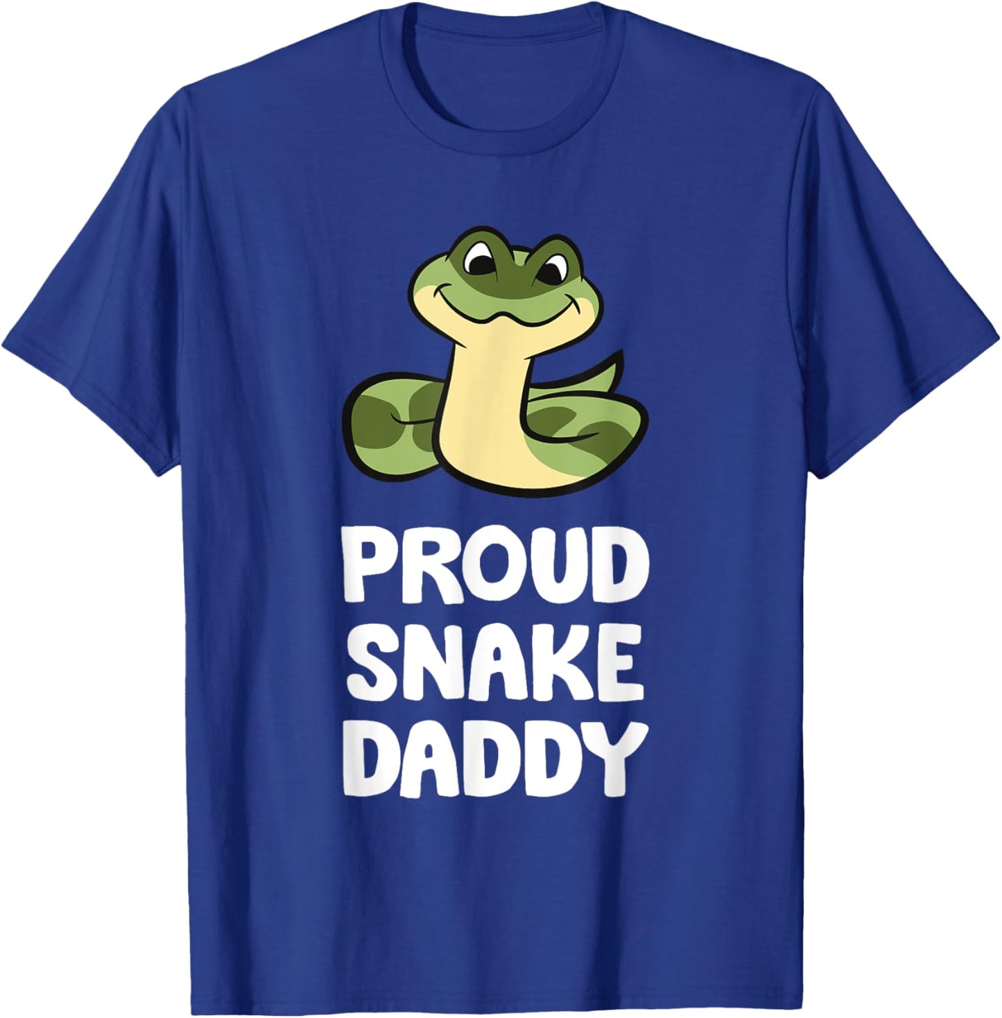 Proud Snake Daddy T-Shirt - T-Shirt | Royal
