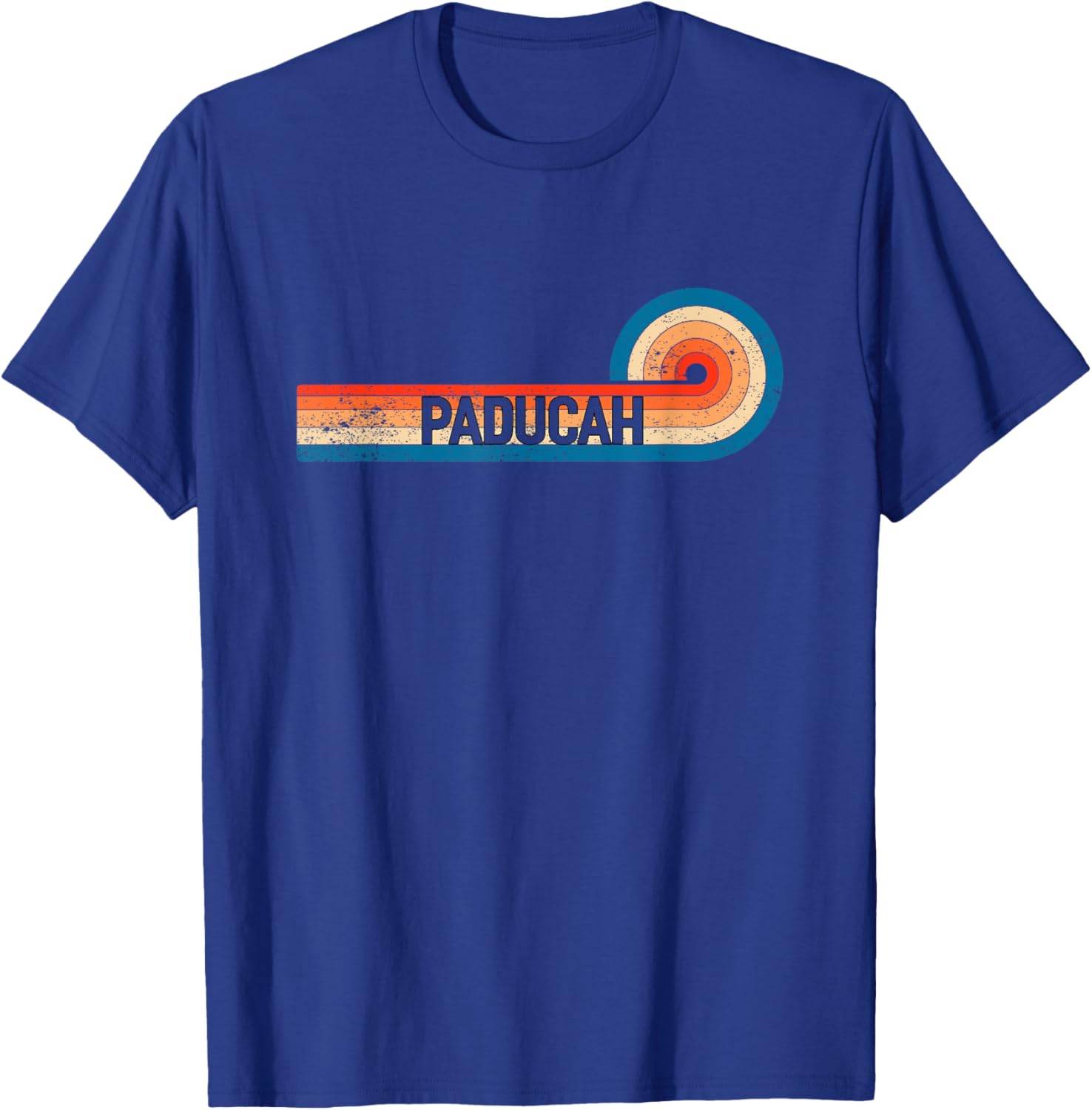 Retro PADUCAH Shirt Vintage City PADUCAH T-Shirt - T-Shirt | Royal