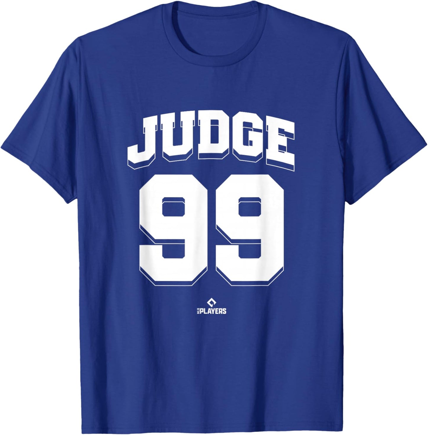 Aaron Judge 99 New York MLBPA T-Shirt - T-Shirt | Royal