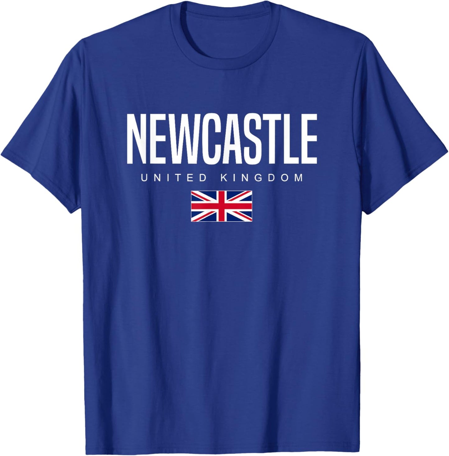 Newcastle England United Kingdom T-Shirt - T-Shirt | Royal