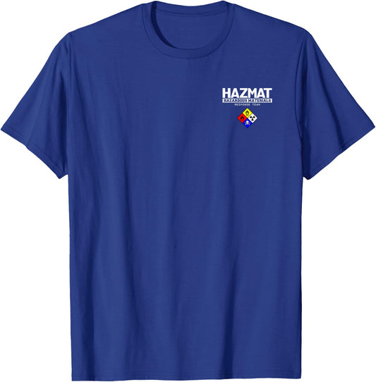HAZMAT Hazardous Material Response Team Technician T-Shirt - T-Shirt | Royal