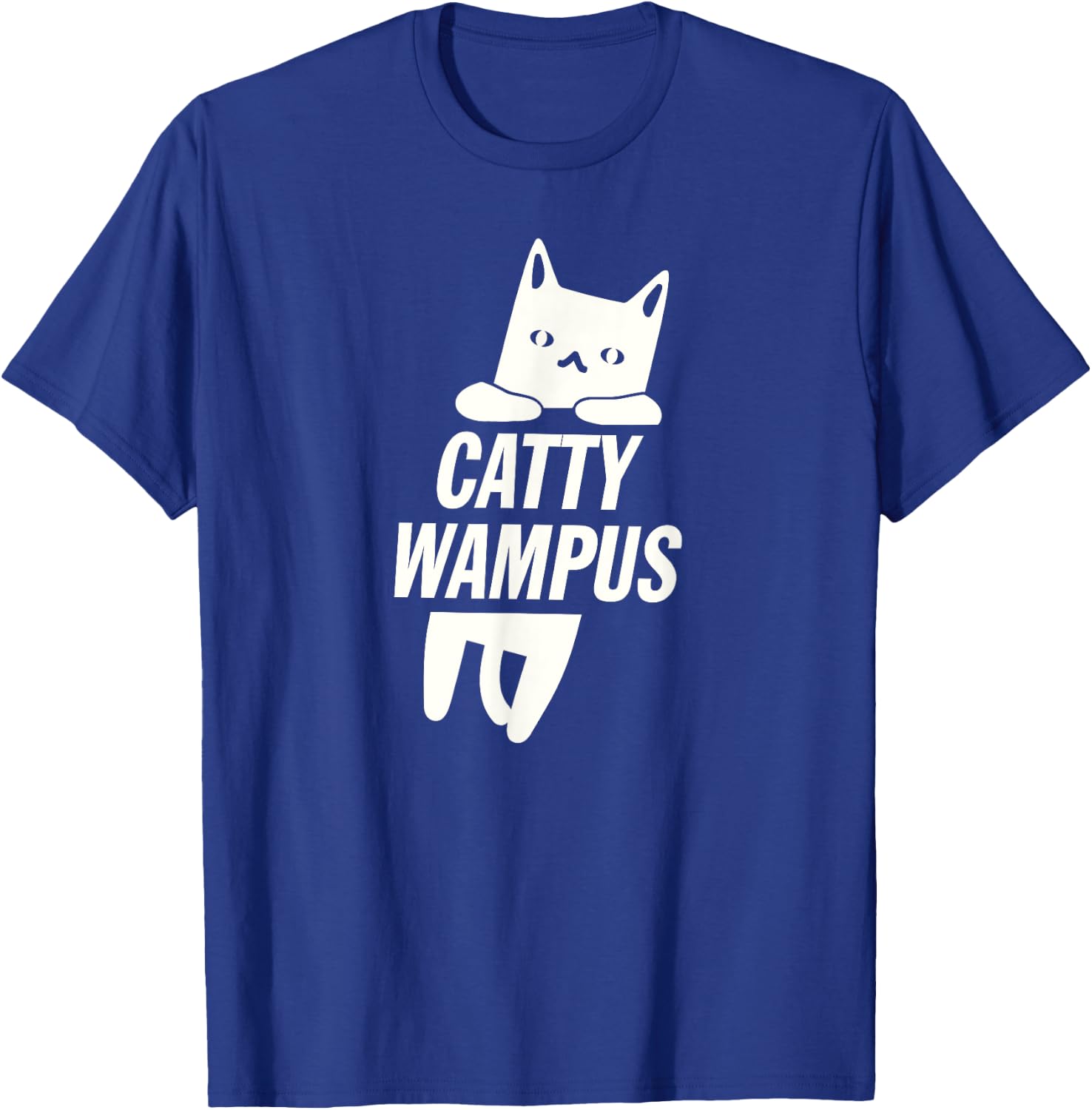 Cattywampus | Funny Saying | Cat Lover Gift Women T-Shirt - T-Shirt | Royal