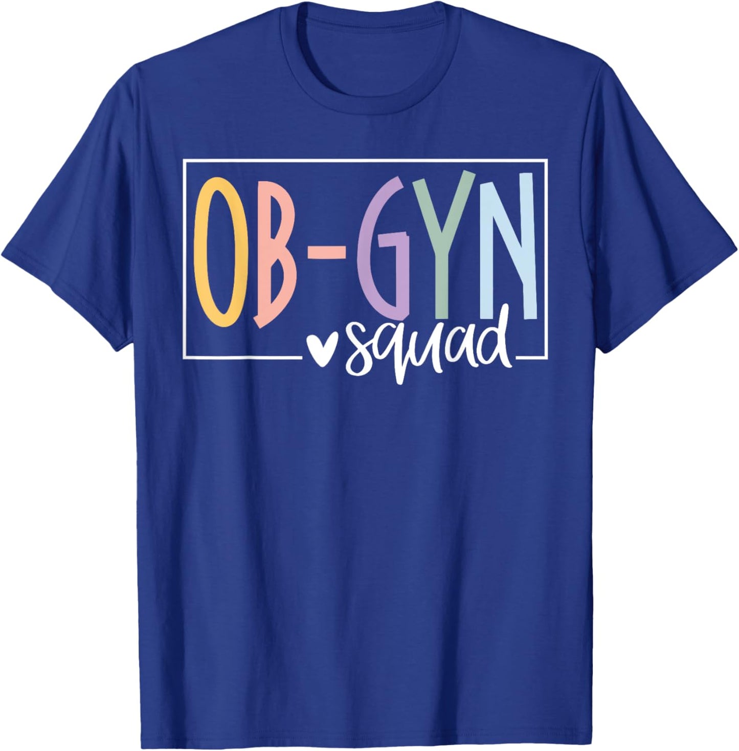 Retro OBGYN Squad Obstetrician Gynecologist Nurse OB GYN T-Shirt - T-Shirt | Royal