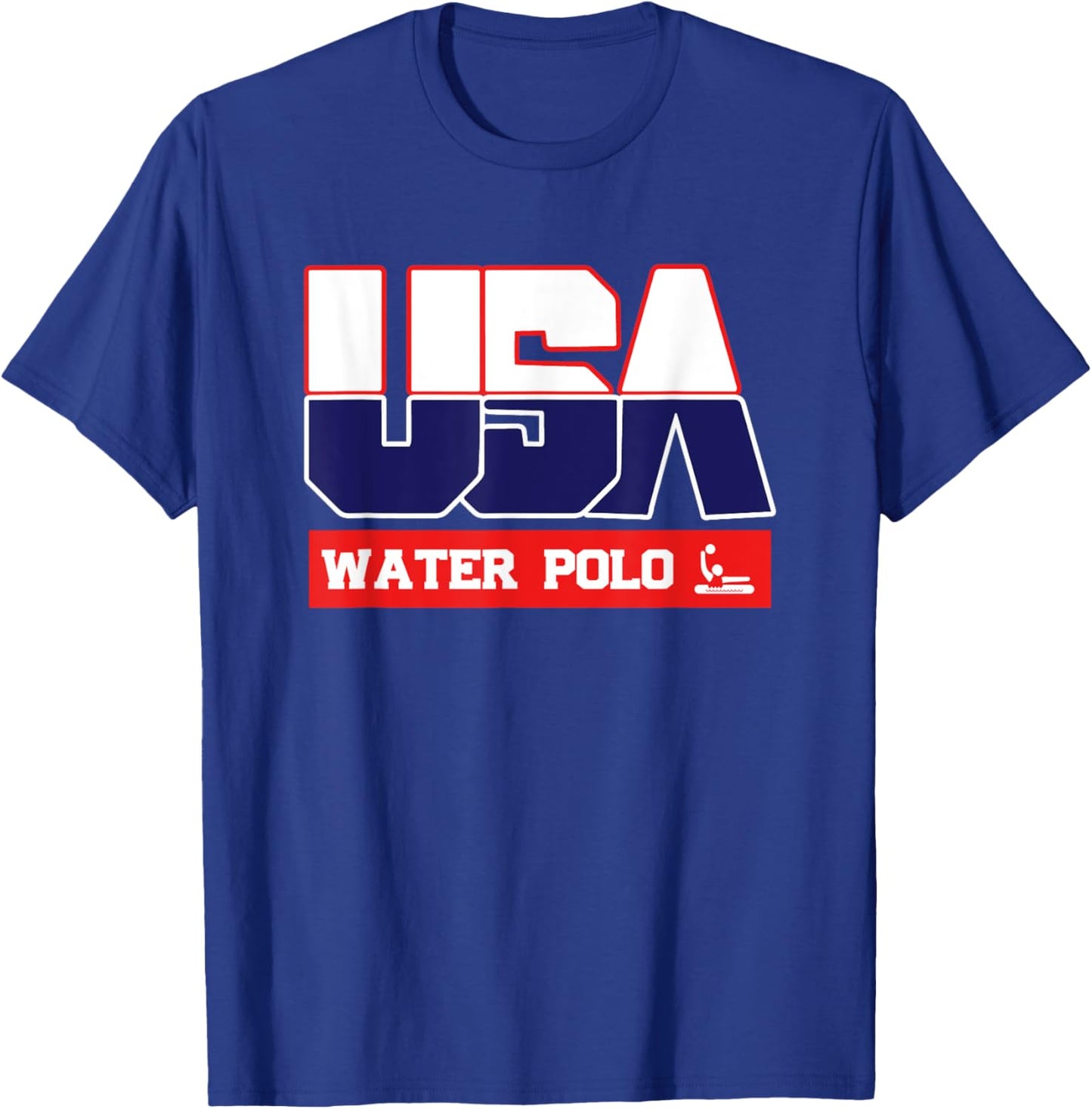 USA Team Water Polo - men & women American sports T-Shirt - T-Shirt | Royal