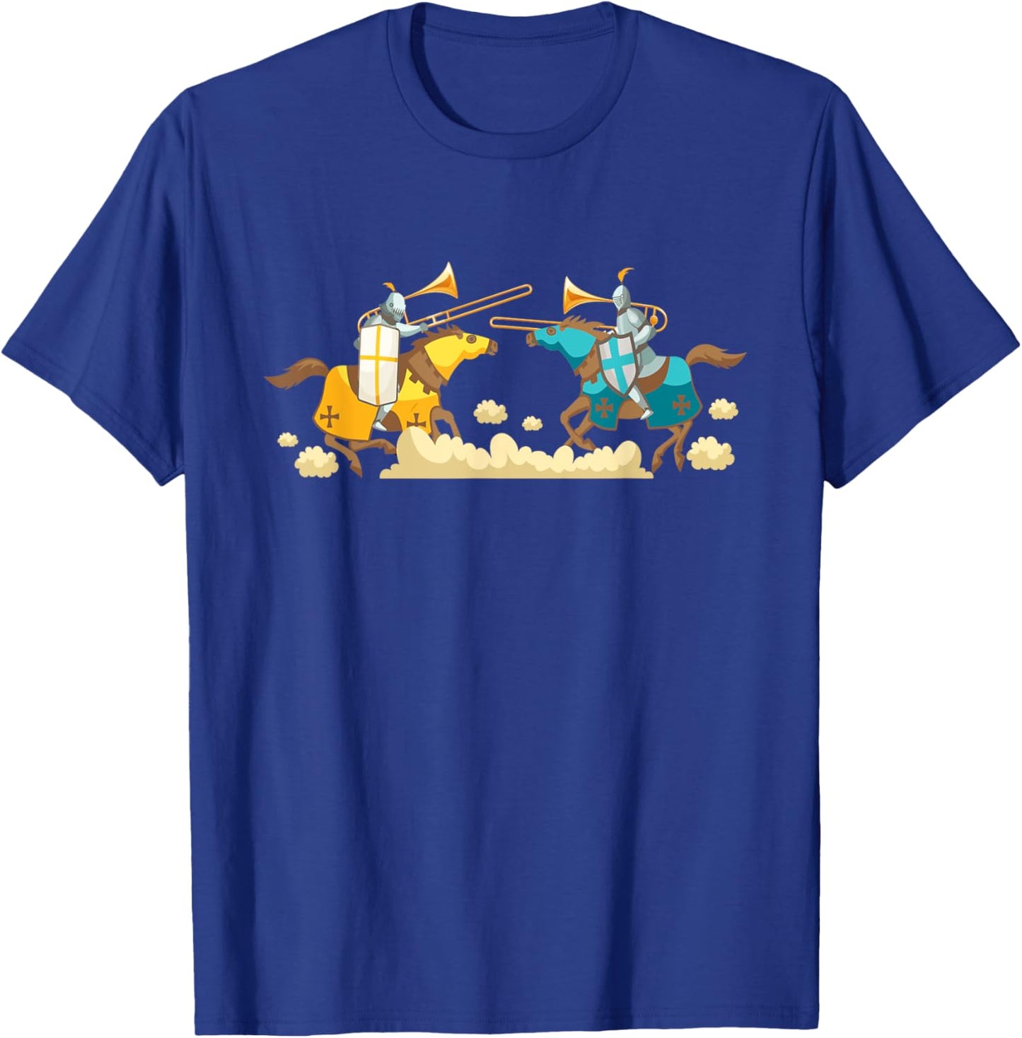 Trombonist - Marching Band Trombone Player Music T-Shirt - T-Shirt | Royal