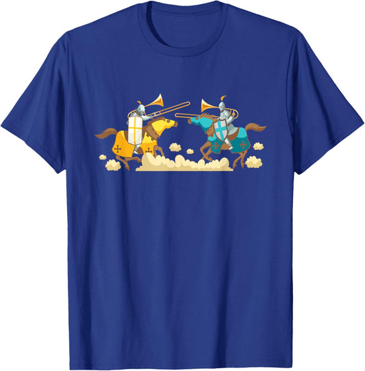 Trombonist - Marching Band Trombone Player Music T-Shirt - T-Shirt | Royal