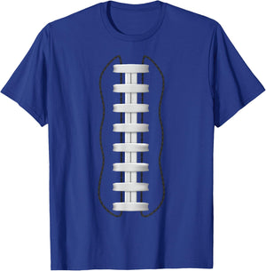 Football Seam Fan Sunday Game Day Gift T-Shirt - T-Shirt | Royal
