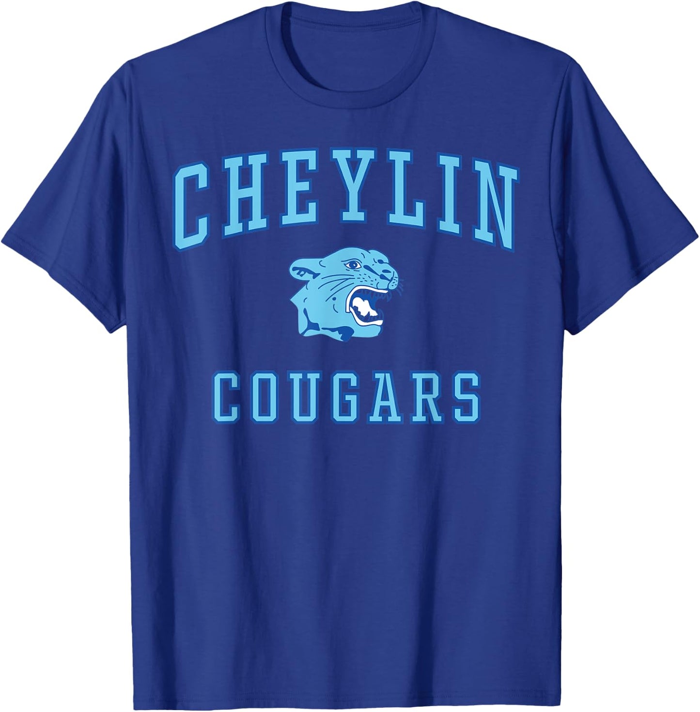 Cheylin High School Cougars C1 T-Shirt - T-Shirt | Royal