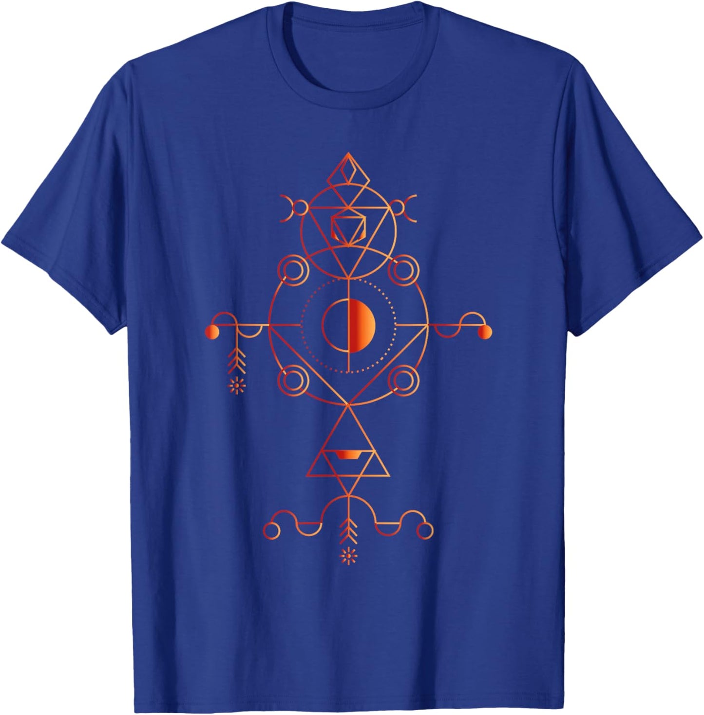 Sacred Geometry Art T-Shirt - T-Shirt | Royal