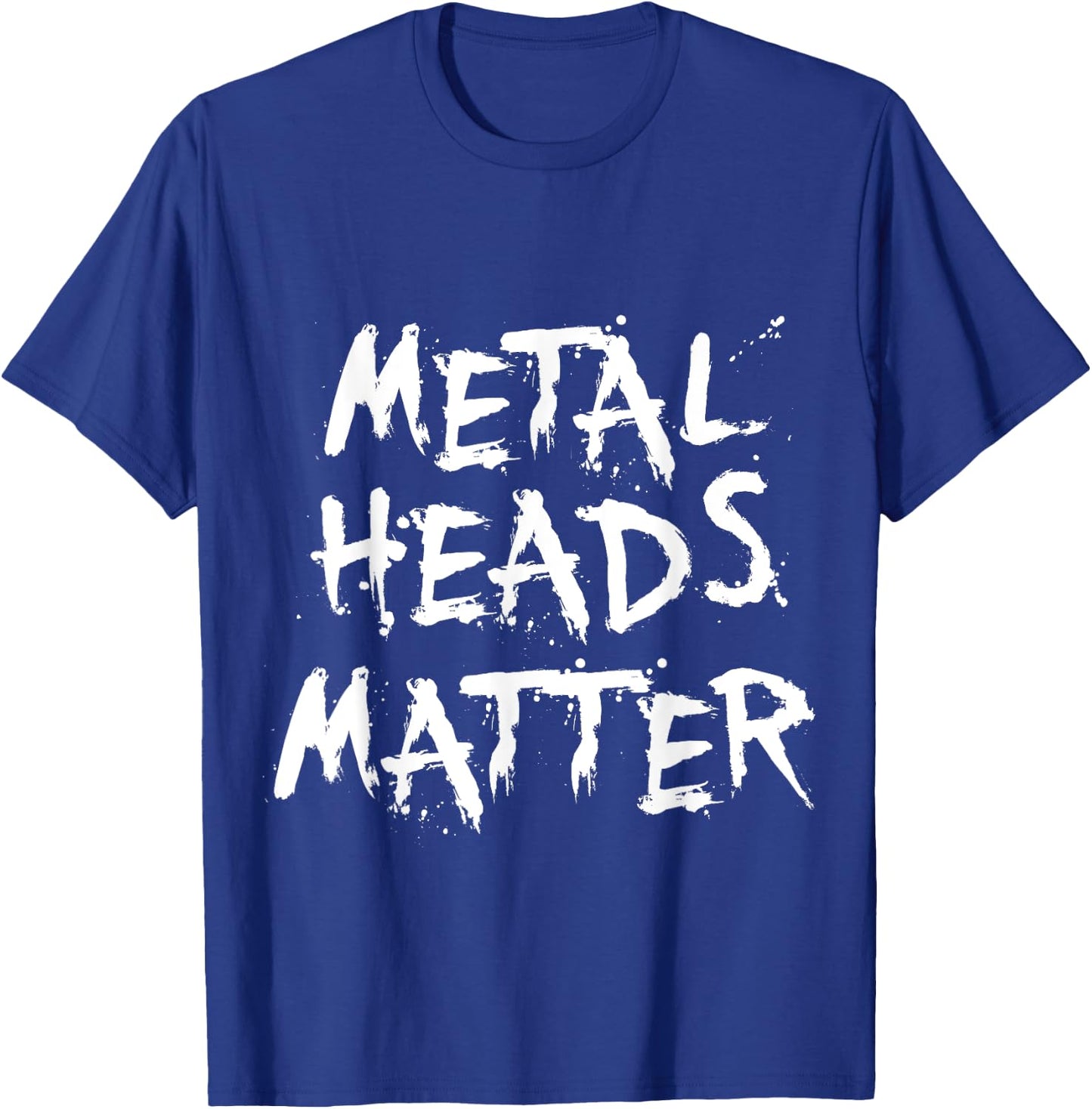 heavy metal band music funny Gift men women kids T-Shirt - T-Shirt | Royal