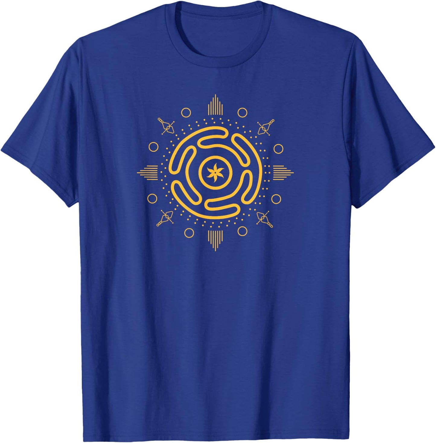 Pagan Wicca Symbol Hecate Wheel Goddess Pagan Hekate Symbol T-Shirt - T-Shirt | Royal