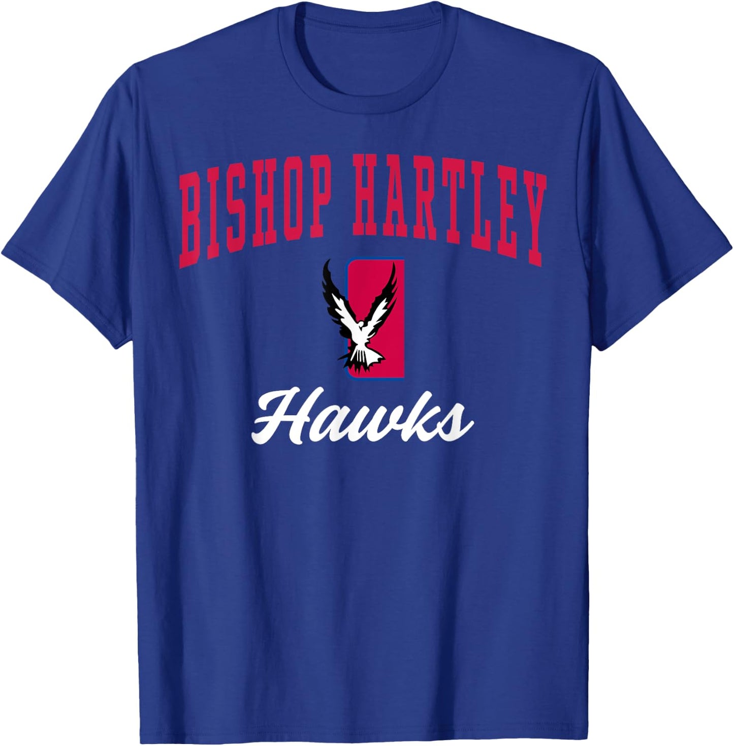 Bishop Hartley High School Hawks C3 T-Shirt - T-Shirt | Royal