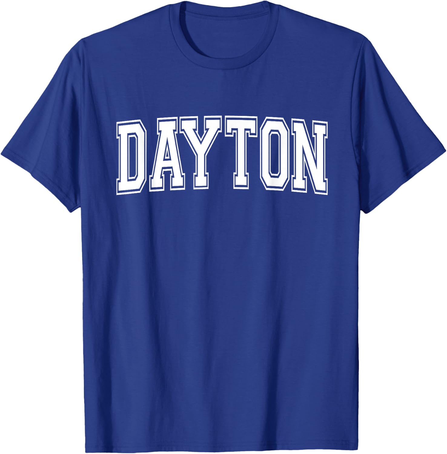 DAYTON OH OHIO USA Vintage Sports Varsity Style T-Shirt - T-Shirt | Royal