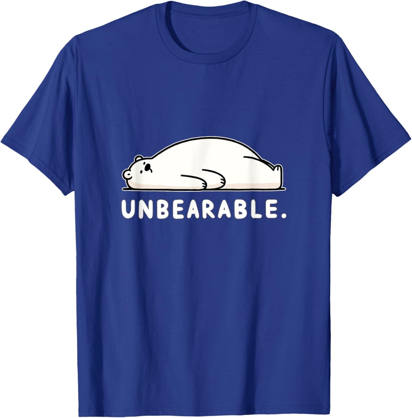 Funny Bear Polar T-Shirt - T-Shirt | Royal