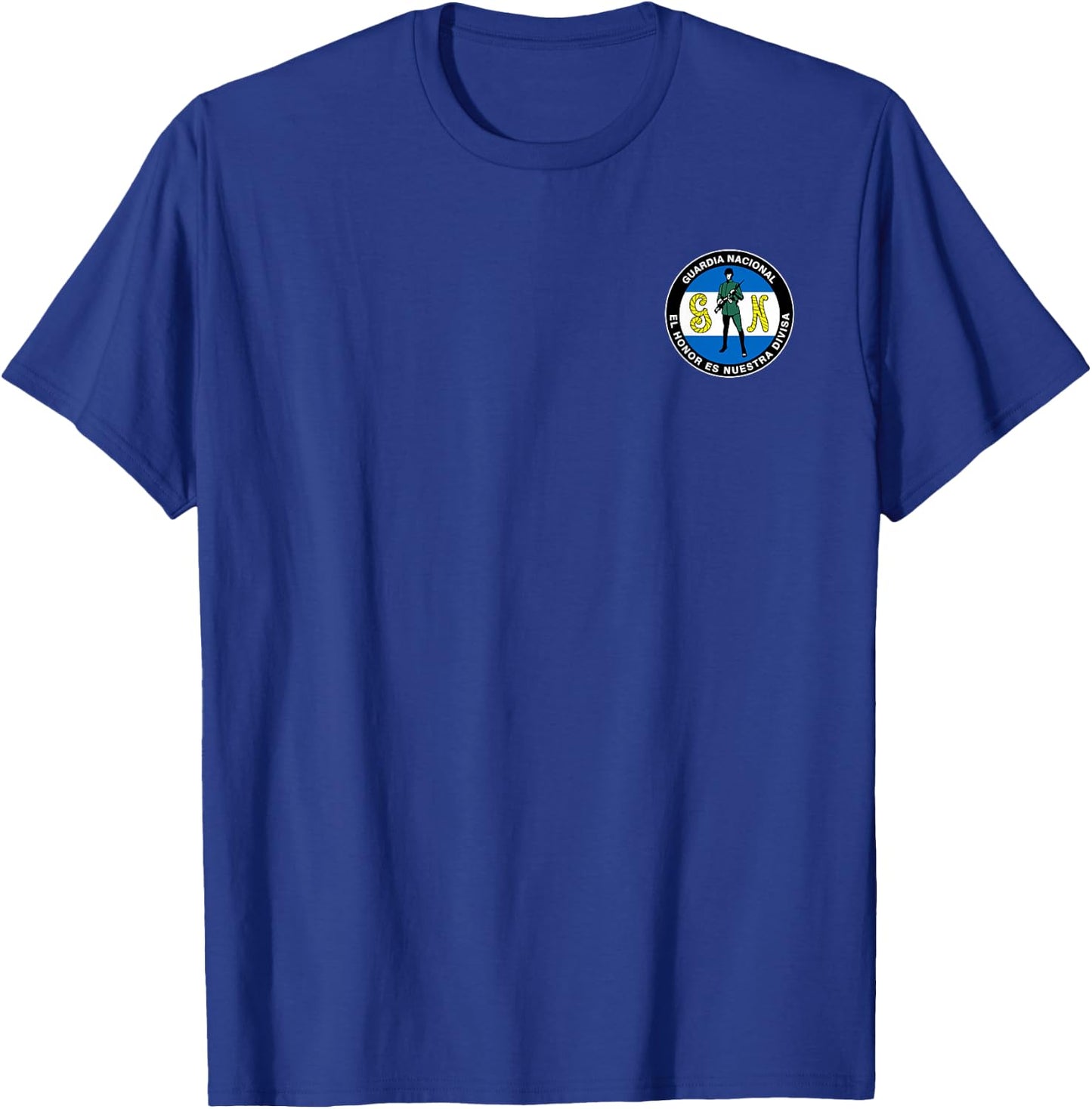 National Guard El Salvador Guardia Nacional T-Shirt - T-Shirt | Royal